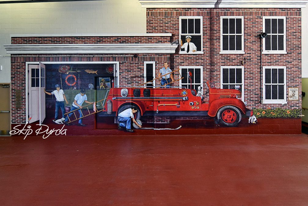 PGFD Firehouse Mural I